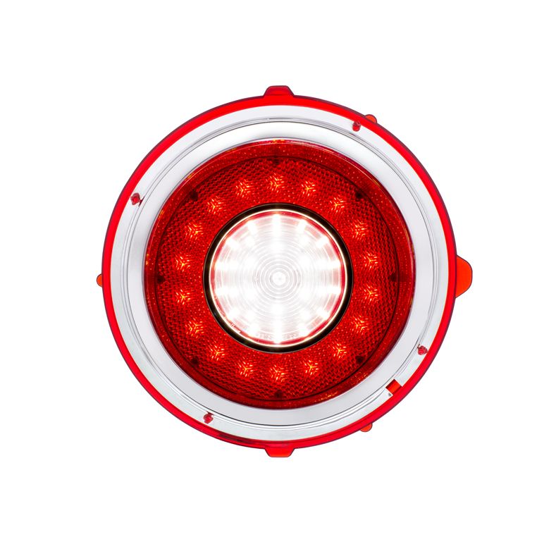 United Pacific 1970-1973 Chevy Chevrolet Camaro Standard Tail Light Lens Left Side United Pacific 1970-1973 Chevy Chevrolet Camaro Standard Tail Light Lens Left Side