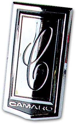 Camaro Header Panel Emblem Show Correct 1970