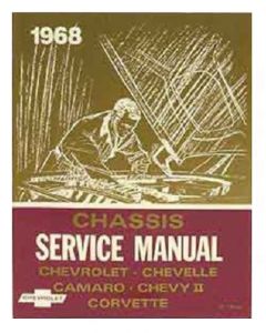Camaro, Chevrolet Chassis Service Shop Manual, 1968