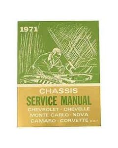 Camaro Service Shop Manual, 1971