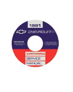 Rick's Camaro - Service Manual CD-ROM, 1991