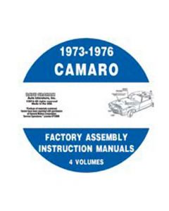 Rick's Camaro - Assembly Manuals, CD-ROM, 1973-1976