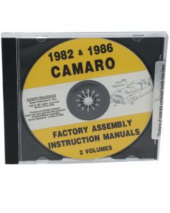 Rick's Camaro - Assembly Manuals, CD-ROM, 1982 And 1986