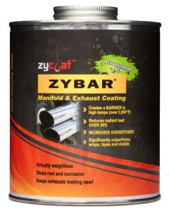 ZYBAR Hi Temperature / Hi Performance Manifold & Exhaust Coating Midnight Black 32oz