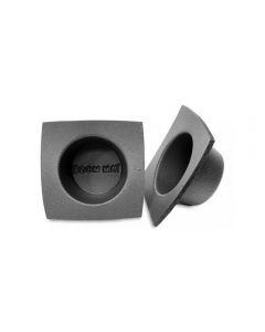 Speaker Baffles - Pair - 6-1/2" Round Slim