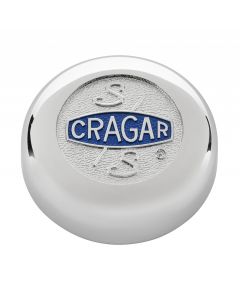 Cragar Chrome S/S Vintage Flat Replacement Center Cap