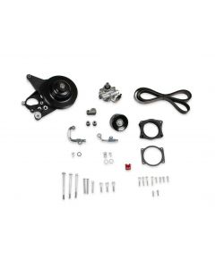 Hydraulic Power Steering Add-on System for LT4 Wet Sump Engines- Black Finish

