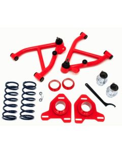 1982-1992 Camaro Red BMR A-arm Coil-over Package