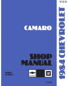 1983 Camaro Shop Manual
