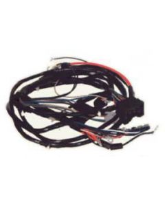 Camaro Front Light Wiring Harness, V8, With Factory Gauges,1970