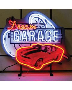 Camaro Sign,Neon,Dream Garage