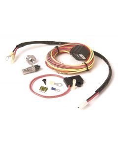 Be Cool Camaro Single Electric Fan Wiring Harness Kit, With Thermo Switch 1967-1969