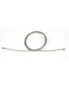 Camaro Parking Brake Cable, Intermediate, Stainless Steel, 88 1/2", For Cars With Big Block Engine, 1967