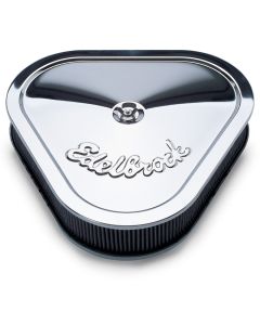 Edelbrock 1222 Triangular Chrome A/C
