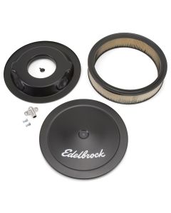 1967-1987 Camaro Edelbrock 1223 Air Cleaner; Steel; Round; 14In.; Black	