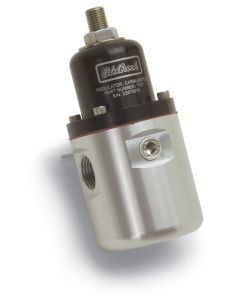 Edelbrock 174121 Fuel Pressure Regulator; Carbureted; 160 Gph; 5-10 Psi; 3/8In. In/Out; Retunless