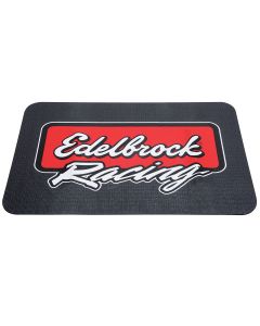 Edelbrock 2324 Fender Cover; Edebrock Racing; Black