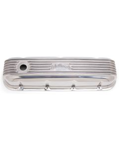 1967-1972 Camaro Edelbrock 4185 BBC Classic Aluminum Valve Cover Polished	