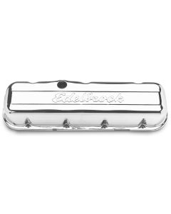 1967-1972 Camaro Edelbrock 4480 Valve Cover Low Chr 396-454	