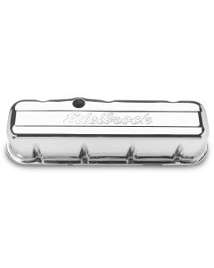 1967-1972 Camaro Edelbrock 4680 Valve Cover Tall Chrome 396-454	