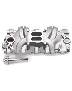 Edelbrock 7159 Intake Manifold Single Quad Perf Rpm Bbc 409 W Lg Port As-Cast