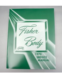 1970 Camaro  Body By Fisher Manual