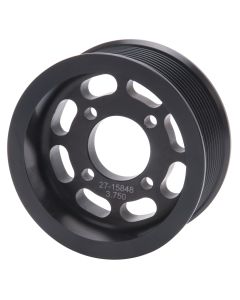 Edelbrock 15848 Pulley; Supercharger; Enforcer; 10 Rib; 3.75In. Black