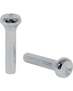 Camaro Door Lock Knobs, Chrome, 1968-1970