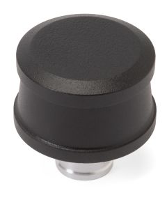 Edelbrock 42133 Billet Aluminum Breather With Black Powder Coat Finish