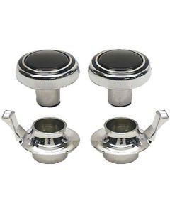Camaro Radio Knob Set, For Cars With Stereo Radio, 1969-1970