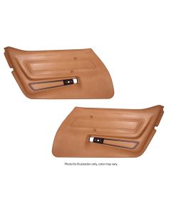 1977 Corvette Standard Door Panel Set White