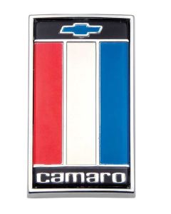 Header Panel Emblem,Red/White/Blue,75-77