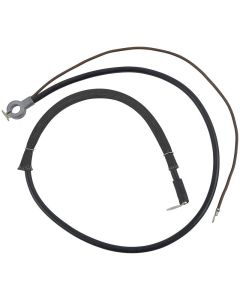 1967 6-Cylinder Negative Battery Cable Without Air Conditioning