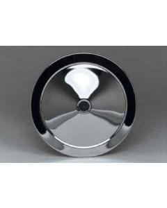 1970-81 Air Clnr Lid,14",Chrm