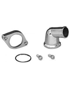 Camaro Chrome Thermostat Housing, 15 degree Swivel, 1967-86