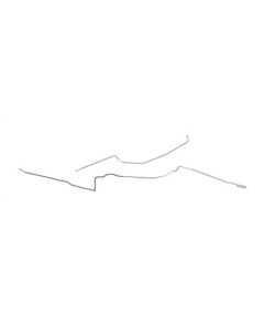 Camaro Fuel Return Line, Gas Tank To Fuel Pump, Steel, Z28,1/4", 1980-1981