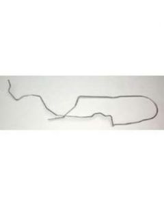 Camaro Fuel Return Line, 1/4", Stainless Steel, 1970-1974
