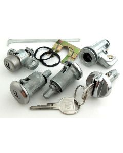 Glove Box, Door & Trunk Lock Set, 70-73