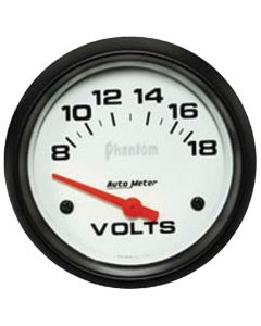 Voltmeter Gauge, Phantom, AutoMeter