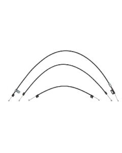 Camaro Heater Control Cable Set, For Cars With Air Conditioning, 1970- 74