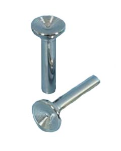 Camaro Door Lock Knobs, Chrome, 1967