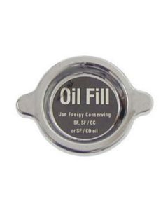 Camaro Oil Filler Tube Cap, Chrome, 1967-1969