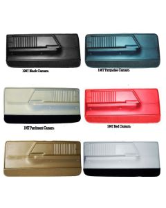 Camaro Front Door Panels, For Deluxe Interior, 1967