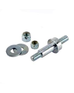 Camaro Shock Absorber Lower Mounting Hardware Set, Rear, For Cars With Multi-Leaf Springs, 1968-1969