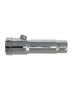 Camaro Engine Oil Filler Tube, 302ci & SS350, Chrome, With Threaded PCV Port, 1967