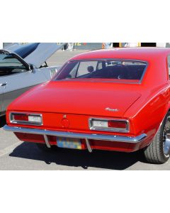 Taillight Housing Bezels,Left And Right, 1968