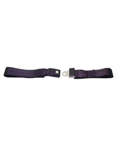  Seat Belt, Front, Black, 1967-69
