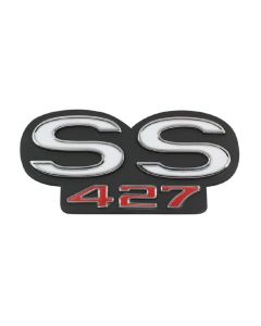 Camaro Grille Emblem, SS427, For Cars With Standard Grille,1968