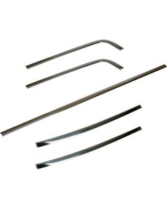 Rear Window Glass Molding Set,Coupe,67-69