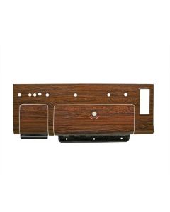 Camaro Dash Plate Set, Rosewood, 1969